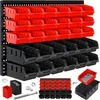 Masko® Cassettiere impilabili, scaffale a muro, set da 32 Anteprima dell’immagine prodotto 1