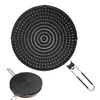 32 cm Silikon-Spritzschutz für Pfannen mit klappbarem Produktbild-Vorschau 1
