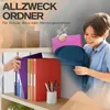 ACROPAQ 10 x Ringbuch A4 2 Ringen Rückenetiketten Produktbild-Vorschau 3