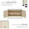 tectake® Sideboard Baker Kippschutz, höhenverstellbare Füße Produktbild-Vorschau 3
