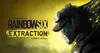 Promotional image for the video game Tom Clancy's Rainbow Six: Extraction, featuring the game's logo and a creature. Produktbild-Vorschau