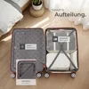 tectake® Reisekofferset Madison 13-teilig, Hartschalen aus Produktbild-Vorschau 8
