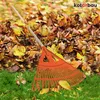 KOTARBAU® Rateau à Feuilles Plastique 58 cm Orange sans Voir les images du produit 7