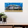 DEQOART Glasuhr 60x30 cm Zahlen 'Stadion Schalke 04' Produktbild-Vorschau 4