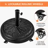 Yaheetech ø50,6 cm Sonnenschirmständer mit Rollen 24,7 kg, Produktbild-Vorschau 5