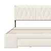 CDGlobal Polsterbett 140x200cm mit USB und Steckdosen, Produktbild-Vorschau 9