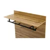 A product image of a wall-mounted shelf with a hanging rod. Anteprima dell’immagine prodotto