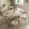 HOMCOM Eettafel, inklapbaar, keukentafel met lade, 2 Productafbeelding-voorbeeld 2