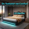 UnboxG Polsterbett 140x190 cm mit 4 Schubladen, LED, USB, Produktbild-Vorschau 2