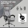 Vinsetto Massage Stuhl Bürostuhl Heizfunktion Liegefunktion Produktbild-Vorschau 5
