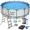 Piscina rotonda Steel Pro MAX in acciaio 488x122 cm Bestway Anteprima dell’immagine prodotto 25