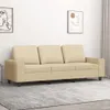Cloris DesignMöbel 3-Sitzer-Sofa Creme 180 cm Stoff , Produktbild-Vorschau 1