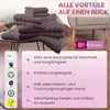 2er Set Saunatücher Plain bordeaux-rot 90x200 : Produktbild-Vorschau 7