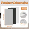 XMTECH 4er Set selbstklebende Akustikpaneele 120x60x0,9 cm Produktbild-Vorschau 2