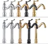Rubinetto lavabo alto ARI in ottone, miscelatore da bagno Anteprima dell’immagine prodotto 2