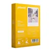 The back of a yellow Polaroid film box with a sample photo on it. Voir les images du produit