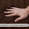 Teppich gelb, kurzflor, mit 3D Effekt, rutschfest, für Produktbild-Vorschau 2