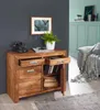Massivholz Sideboard FineBuy 90cm Sheesham Kommode mit 2 Produktbild-Vorschau 2