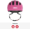 Casque Enfant Abus 67272 - SMILEY 3.0 SHINY PINK M Voir les images du produit 10