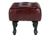 Hocker Chesterfield Pittsfield Echtleder rot Produktbild-Vorschau 5