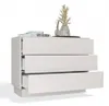 AMBER 3S Cassettiera per camera da letto soggiorno Cashmere Anteprima dell’immagine prodotto 19