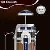 Kaffee French Press, Roboter Motiv Kaffeekanne 960ml, Produktbild-Vorschau 2
