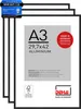 DEHA Design Bilderrahmen Boston (3er Set), A3 29,7x42 cm, Produktbild-Vorschau 1