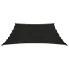vidaXL Voile d'ombrage 160 g/m² noir 2,5x3 m HDPE Voir les images du produit 10
