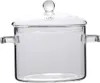 Glastopf Hitzebeständig,Glaskochtopf,mit Deckel 1,9L Produktbild-Vorschau 1