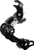 A black bicycle derailleur is shown against a white background. Produktbild-Vorschau