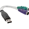 InLine USB zu PS/2 Konverter, USB Stecker an 2x PS/2 Buchse Produktbild-Vorschau 1