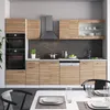 Küchenzeile Vicco R-Line Sonoma 300 cm mit Hochschrank, Produktbild-Vorschau 4