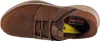 A top-down view of a brown Skechers Slip-Ins shoe. Voir les images du produit