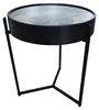 bhp B152573 IVANA Couchtisch, Metall schwarz, Glasplatte, Produktbild-Vorschau 2