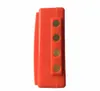 A side view of an orange battery pack with four gold contacts. Produktbild-Vorschau