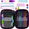 Häkelnadel Set Aluminium 0,5-6,5 Stricknadel mit Tasche Produktbild-Vorschau 4