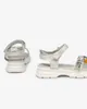 Silber glänzende Sandalen für Mädchen Lorij - Schuhe, Größe Produktbild-Vorschau 2