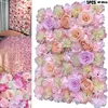 5X Mur de Fleurs artificielles Silk mur de roses Flower Voir les images du produit 8