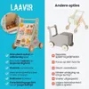 Laavir Houten Loopwagen met Activiteitenpaneel - Baby Productafbeelding-voorbeeld 3