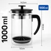Kaffeebereiter 1L Kaffeepresse Kaffeebereiter Kaffee Filter Produktbild-Vorschau 4