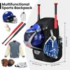 Taška na baseballové vybavení, voděodolný batoh na baseball Náhled obrázku produktu 2