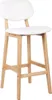 Sgabello da bar - Set di 2 - Con schienale - Legno - Anteprima dell’immagine prodotto 5