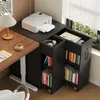 Libreria Fliek con cassetto laterale estraibile, ruote Anteprima dell’immagine prodotto 1