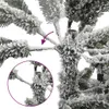 vidaXL Sapin de Noël artificiel enneigé 120 cm PVC&PE Voir les images du produit 5