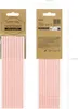 Papierstrohhalme 19cm rosa 10er Set Produktbild-Vorschau 10