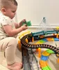 OEM - WOOPIE Elektrische Eisenbahn 2v1 Rennstrecke Zug Produktbild-Vorschau 8