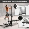 Power Tower Pull Up Bar Station (Includes Workbench and Produktbild-Vorschau 4