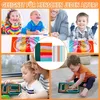 Montessori Sensorik Spielzeug Activity Board, Silicone Produktbild-Vorschau 7