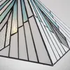 Pendelleuchte Metall Glas H: max. 182,8 cm in Bronze Antik Produktbild-Vorschau 3