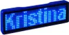 Étiquette nominative BerryBase LED, 11 x 44 pixels, USB, Voir les images du produit 1